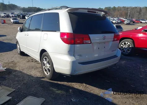 2004 Toyota Sienna Xle z USA, uszkodzony, nr VIN 5TDZA22C54S155458